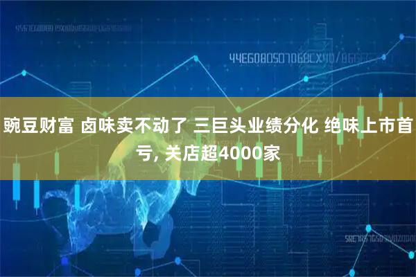 豌豆财富 卤味卖不动了 三巨头业绩分化 绝味上市首亏, 关店超4000家