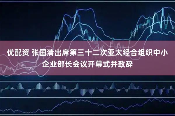 优配资 张国清出席第三十二次亚太经合组织中小企业部长会议开幕式并致辞